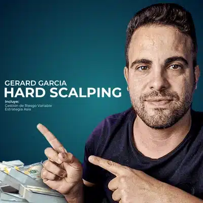Curso Hard Scalper de Gerard Garcia sobre scalping profesional en trading intradía.