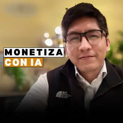 Miniatura del curso Monetiza Con IA de Fabio Villanueva mostrando contenido automatizado y tecnología de inteligencia artificial.