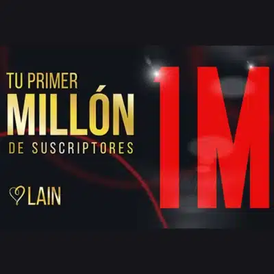 Curso Tu Primer Millón de Suscriptores de Lain García Calvo estrategia para crecer en YouTube y marca personal