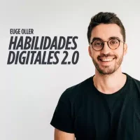 Euge Oller enseñando copywriting y embudos en Habilidades Digitales 2.0.